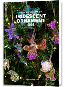 Iridescent ornament