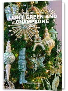 Light green and champagne